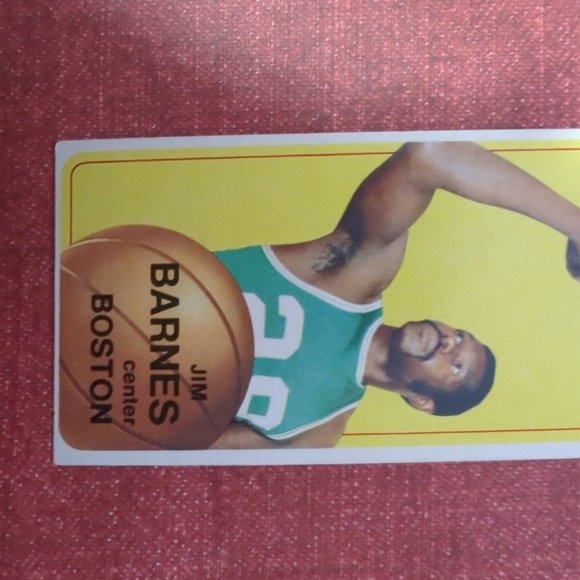 1970 Topps #121 Jim Barnes Celtics ROOKIE Cameron Univer. - Picture 4 of 7